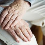 Older person's hands